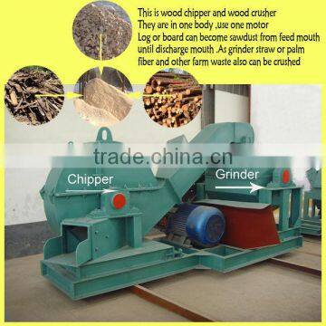 Fumin crushers of wood waste