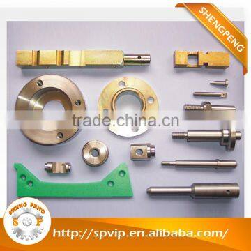 Precision engineering OEM turned cnc parts with various material ,electro plating