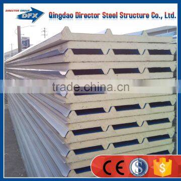 Galvanized polyurethane sandwich roof panel