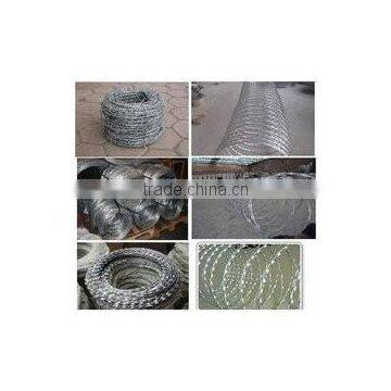 Razor Barbed Wire/Galvanied Razor Barbed Wire Fence/Razor Barbed Wire Fencing Wholesale(Factory) photo-2