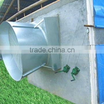 China supplier Butterfly Type Exhaust Fan for greenhouse poultry