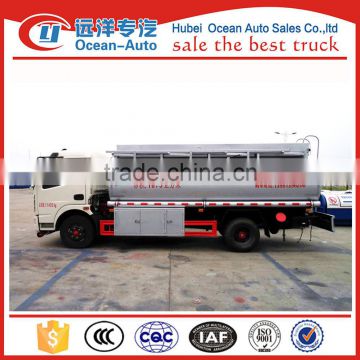 Small DFAC 4x2 hot oil trucks for sale with right hand drive