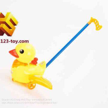 HS Group Ha\'S HaS toys Hand Push Toys duck bird flower wheel car motorbike for kids