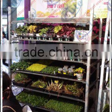 Display Flower Pot Shelf Rack With Caster photo-5