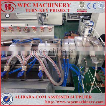 Low Price of Wood Plastic Composite Profile Extrusion Making Machine photo-4