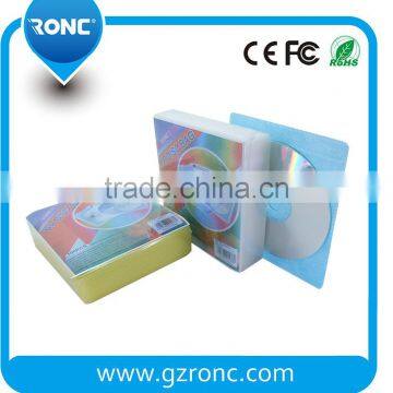 Guangzhou RONC Wholesale 5 Colors Cheap CD Sleeve, CD DVD Plastic Sleeve photo-5