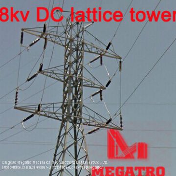 Megatro 138kV double circuit lattice tower