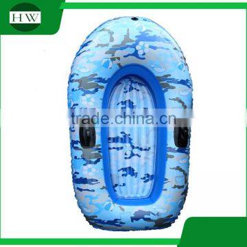 eco-friendly children kids camouflage inflatable kayak canoe boat water toy tool