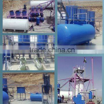 fully automatic tyre pyrolysis oil distillation plant