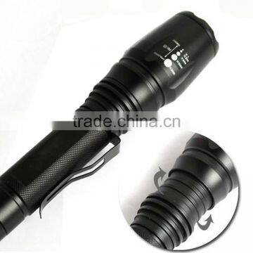 Ultra Bright Zoom Aluminium LED Torch Flashlight Tactical Flashlight photo-2