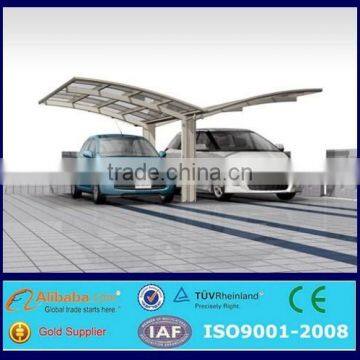 low cost prefab steel structure carports/garages/canopies