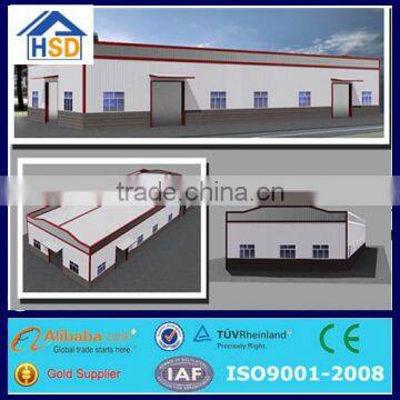 prefab steel structure mobile workshop warehouse layout design