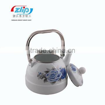 The Super Quality 2.5L Healthy Enamel Water Kettle Beautiful Decor photo-2