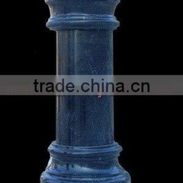 JET BLACK MARBLE PEDESTALS
