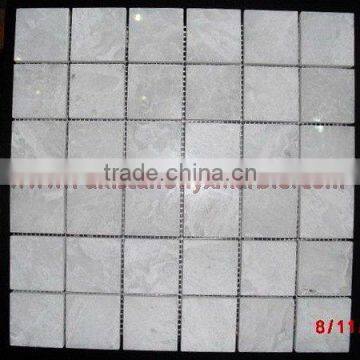 NEW ZIARAT WHITE (CARRARA WHITE) MARBLE MOSAIC TILES