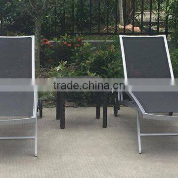 Garden Mesh Wheel Sun Lounger photo-2