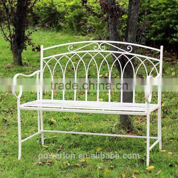 Outdoor Furniture Antique White KD Bench photo-3