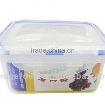 Plastic airproof crisper freshness bowl, food storage box 2012 hot selling