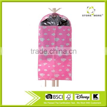 Store More Pink Clouds Suit Garment Clothes Cover Bag