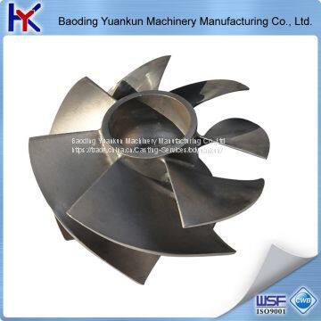 Precision Casting Pump Parts Steel Impeller photo-3