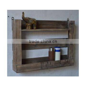 2016 classical antique wooden wall shelf