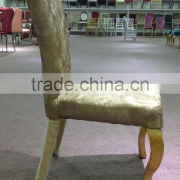 wholesales fabric chairs wooden hotel dining chair