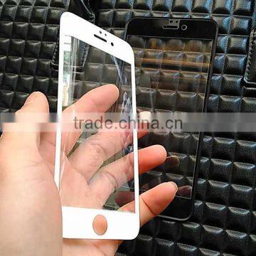 Glossy Carbon Fiber Tempered Glass Screen Protector for IPhone 6 photo-6