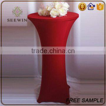 comfortable circular tablecloth for wedding banquet