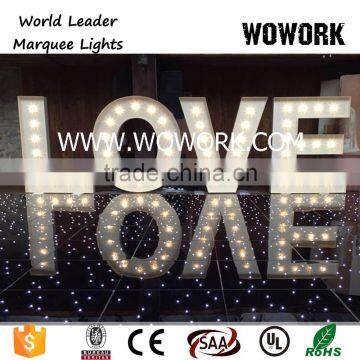 LED Letter Light for Rental in Events photo-2