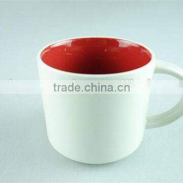 inside color glazed ceramic coffee mugs with cheap price in stock for wholesale