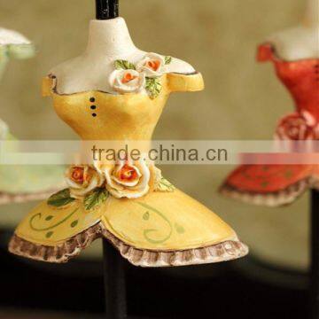 Retro Dress Mannequin Jewelry Figurine Display Neck Stands photo-4