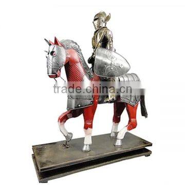 Retro Armor Samurai Armor Metal Knight Statues photo-3