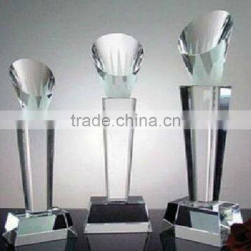 Custom blank crystal award trophy horse trophy