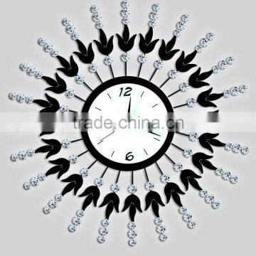 Starburst Decorative Metal Wall Clock/Buy Metal Wall Clock