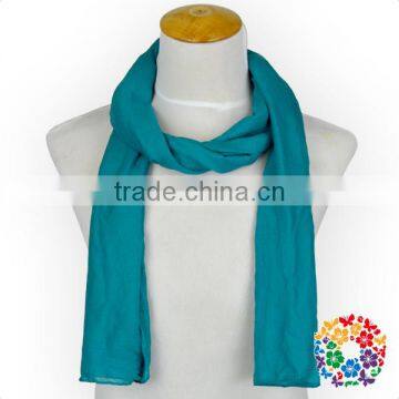 Many Colors Fashion Solid Polyester Long Scarf Women Shawl Scarf photo-3