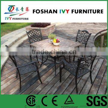 Patio used restaurant balcony outdoor furniture dining table chair set