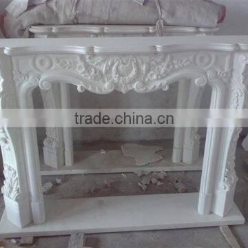 Modern Home Decor Stone Carving Marble Fireplace Mantels photo-2
