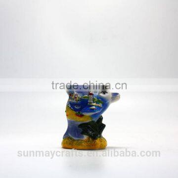 Wholesale Custom Animal Dolphin Ceramic Souvenir for Sale photo-2
