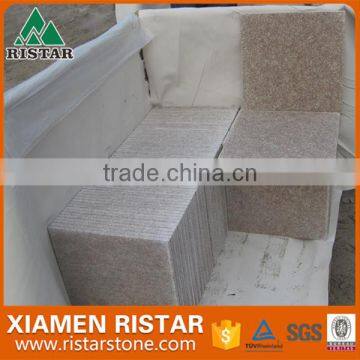 Cheap Chinese Pink Granite G611 Almond Mauve Granite Flamed Tiles photo-2