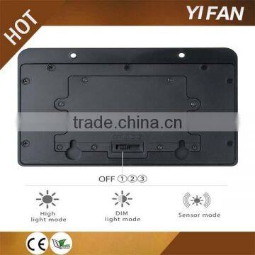 2016 Integrated Solar Motion Sensor Light Outdoor Solar Garden Light Led Wall Lamp