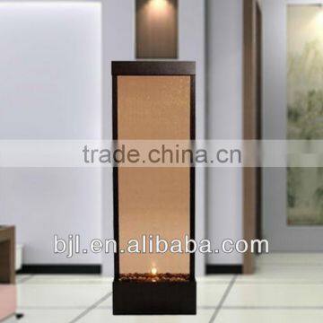 room divider indoor copper waterfall