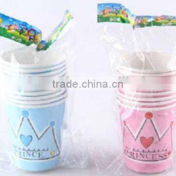2016 Hot 10pcs Happy Birthday 250ml Paper Cups With Nice Printing photo-4