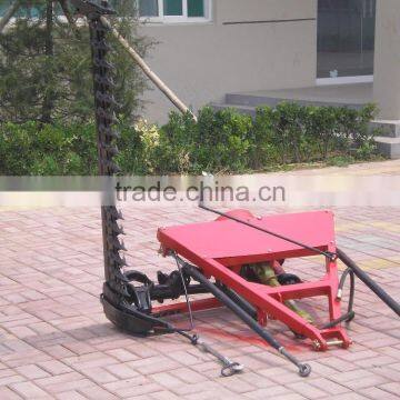 Tractor mounted 3 point hitch sickle bar mower
