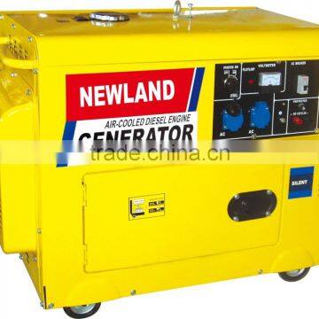 Kipor model 186FA diesel engine 5KW Air-cooled Electric start silent kipor diesel generator