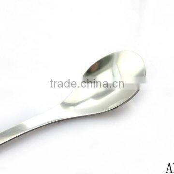 High Grade Long Smile Face Handle Stainless Steel Spoon photo-6