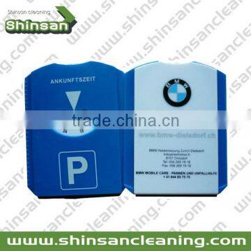 2017 Logo Printed Parking Disc/automatic parking disc/parking disc clock