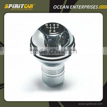 Aluminium Alloy Chromed Finishing Shift Gear Knob for Toyota