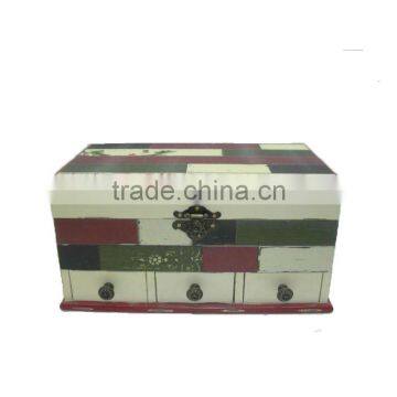 Christmas wooden drawer packaging box wood boxes