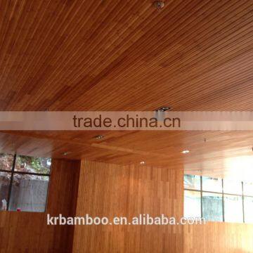 Carbonized Horizontal 2 Layers Matt Finish Bamboo Wall Panel and Bamboo Ceiling With Durable Quality