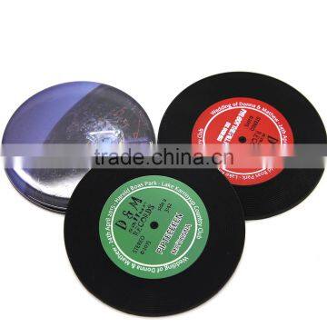 Eco-friendly Promotional Button Shape Non-slip Silicone Cup Coasters photo-5